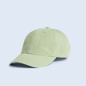 Madewell Organic Cotton Baseball Cap Sunfaded Mint Green NWT